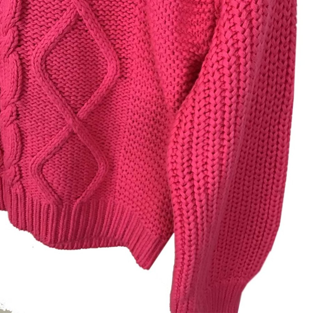 Free People Dream Mixed-Knit Hibiscus Highlight Sweater - Picture 4 of 16